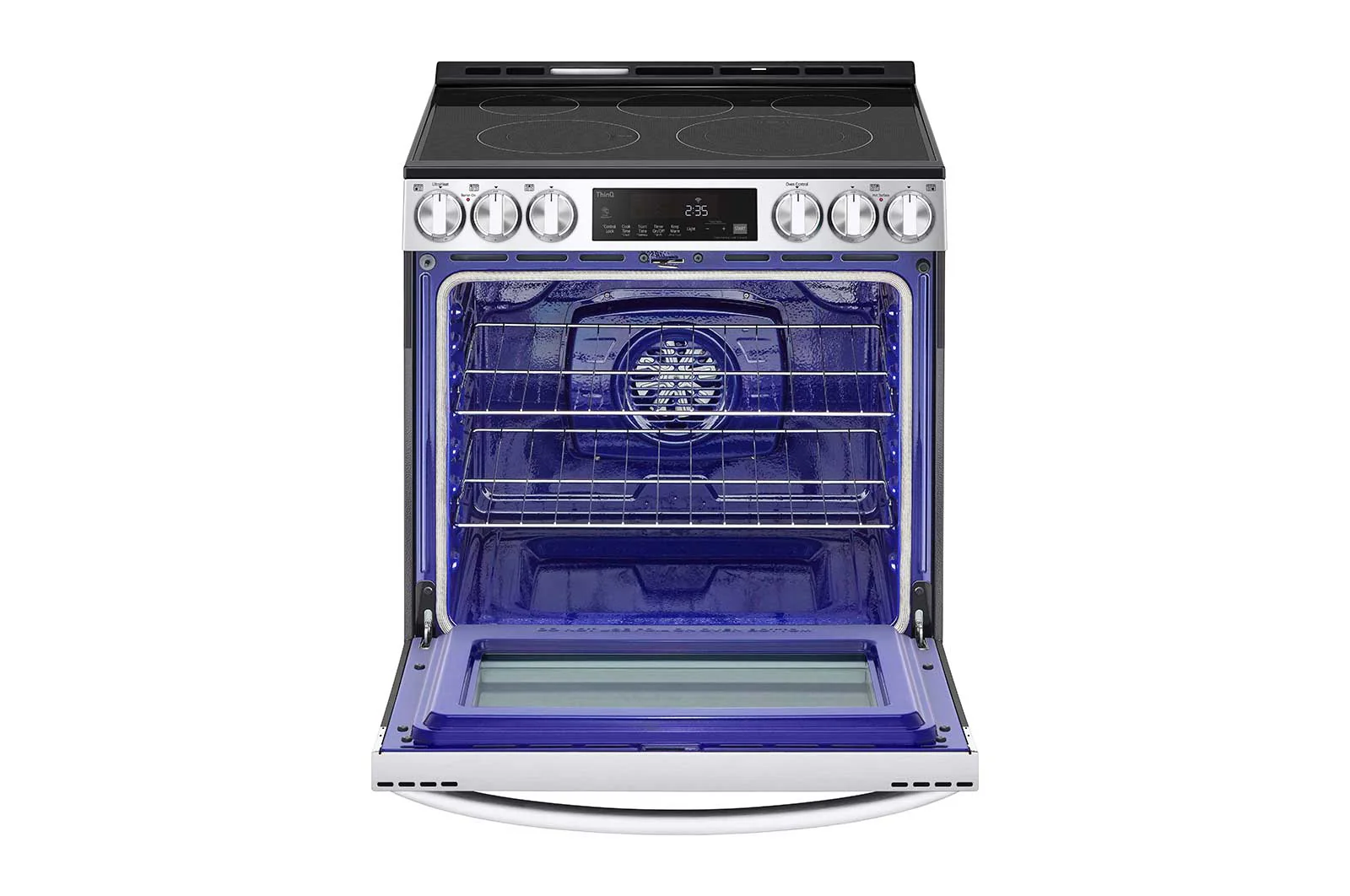Lg LSEL6333F 6.3 cu. ft. Smart Wi-Fi Enabled Fan Convection Electric Slide-in Range with Air Fry & EasyClean® - Image 5