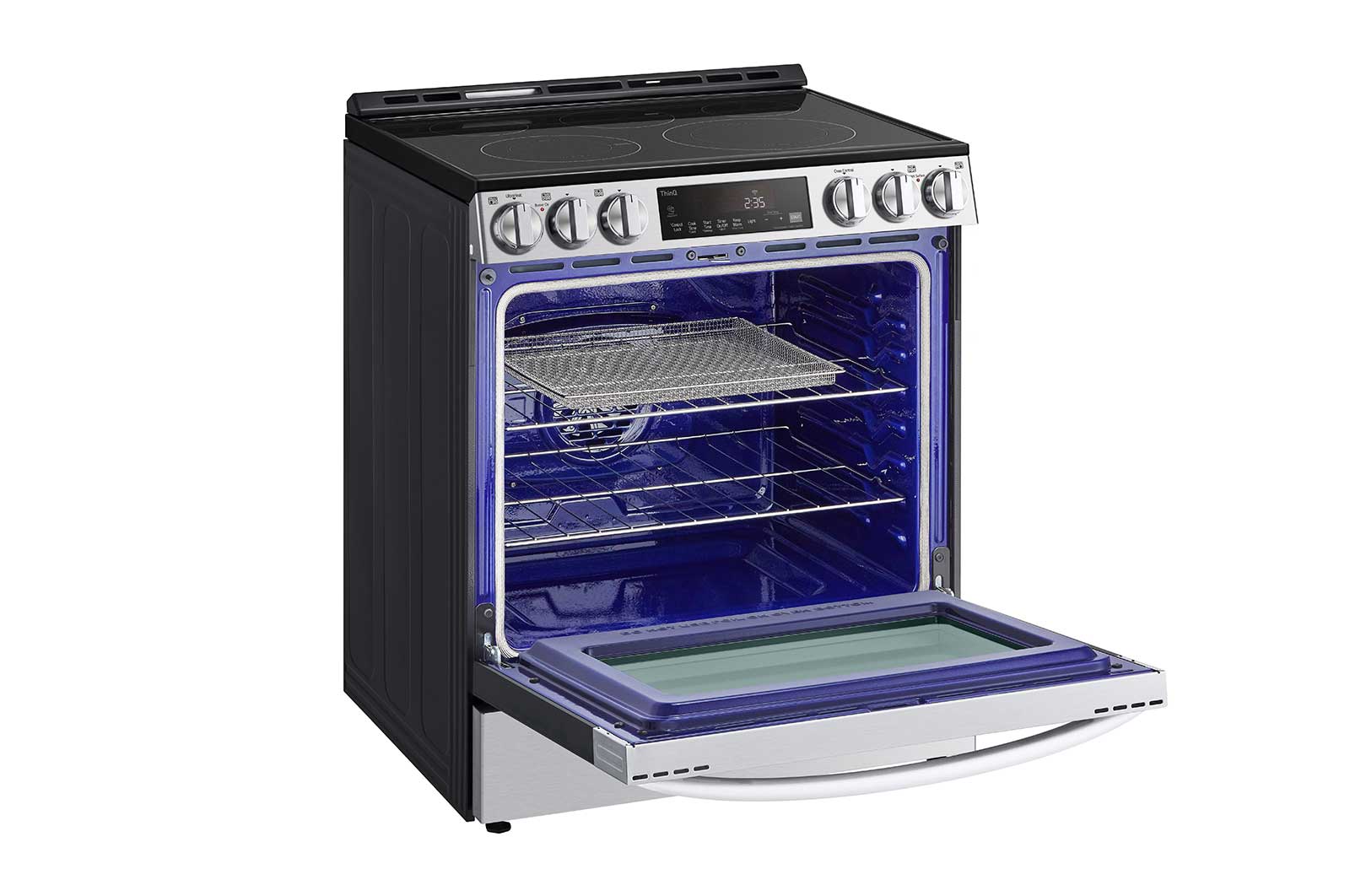 Lg LSEL6333F 6.3 cu. ft. Smart Wi-Fi Enabled Fan Convection Electric Slide-in Range with Air Fry & EasyClean® - Image 8