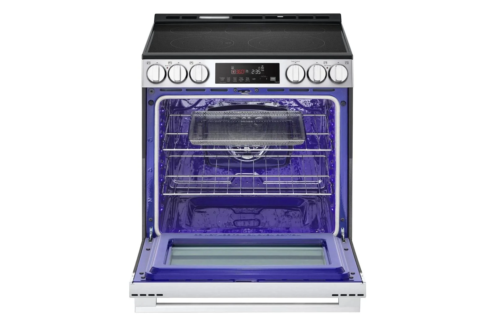 Lg LSEL6333XE 6.3 cu ft. Smart Electric Slide-in Range with Air Fry & EasyClean® - Image 6