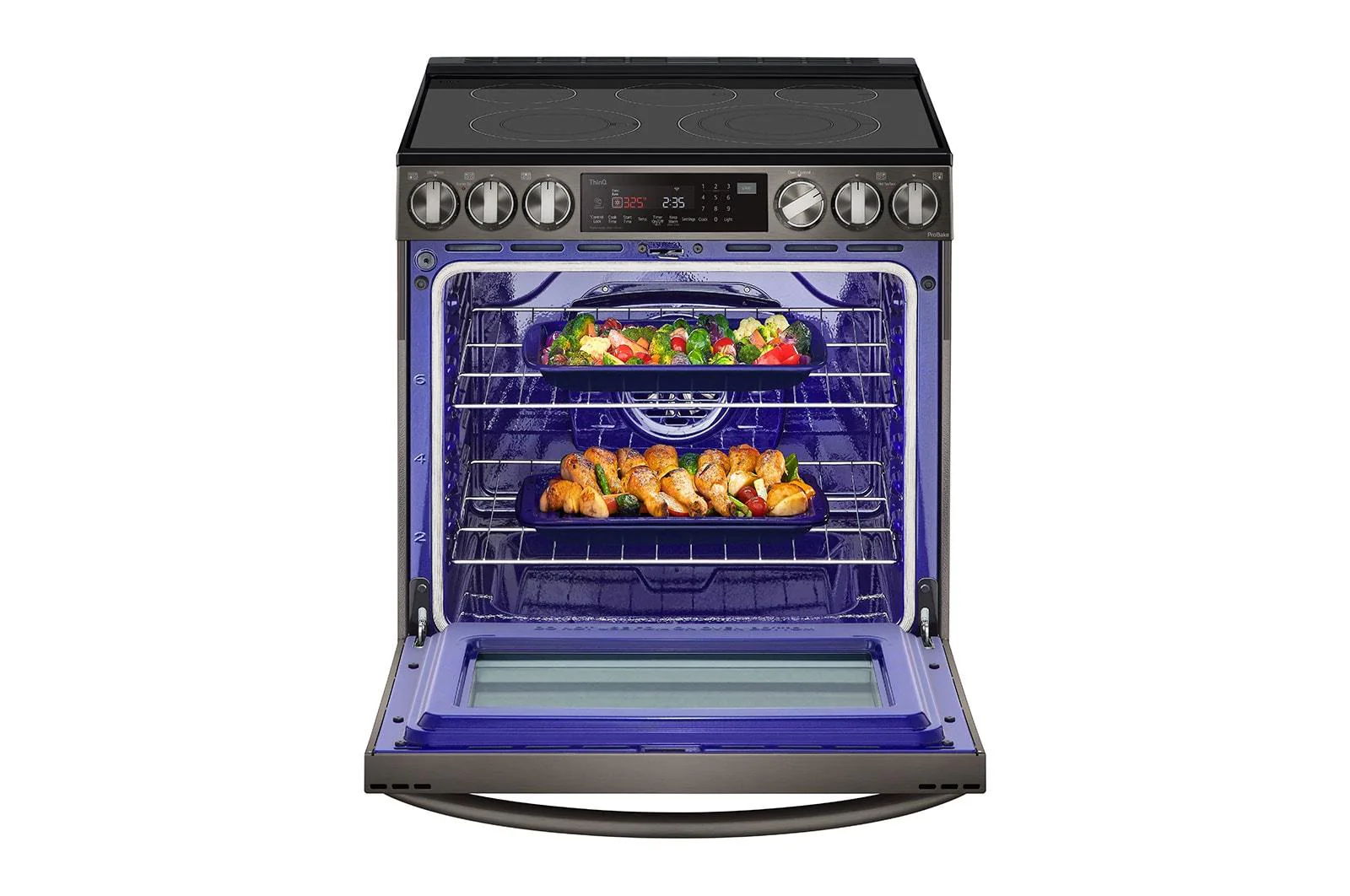 Lg LSEL6335D 6.3 cu ft. Smart wi-fi Enabled ProBake Convection® InstaView® Electric Slide-In Range with Air Fry - Image 7
