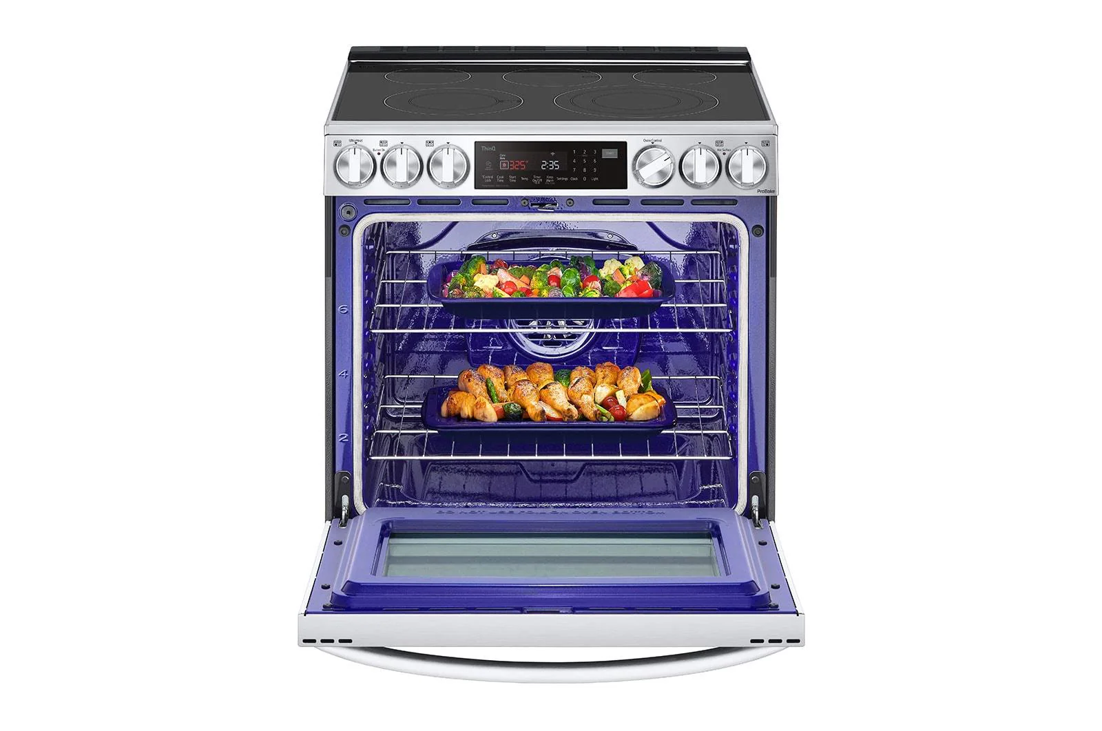 Lg 6.3 cu ft. Smart wi-fi Enabled ProBake Convection® InstaView® Electric Slide-In Range with Air Fry - Image 7