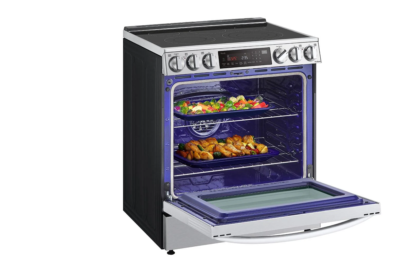 Lg 6.3 cu ft. Smart wi-fi Enabled ProBake Convection® InstaView® Electric Slide-In Range with Air Fry - Image 8