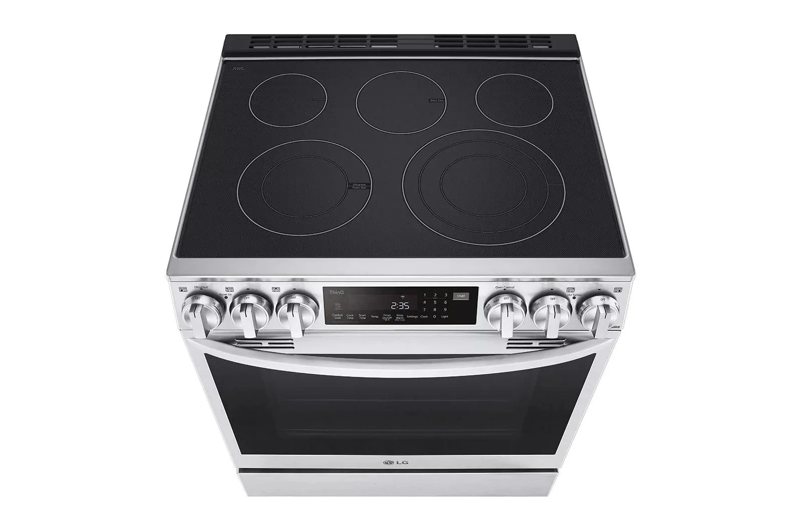 Lg LSEL6335FE 6.3 cu. ft. Smart Wi-Fi Enabled ProBake Convection® InstaView® Electric Slide-In Range with Air Fry - Image 10