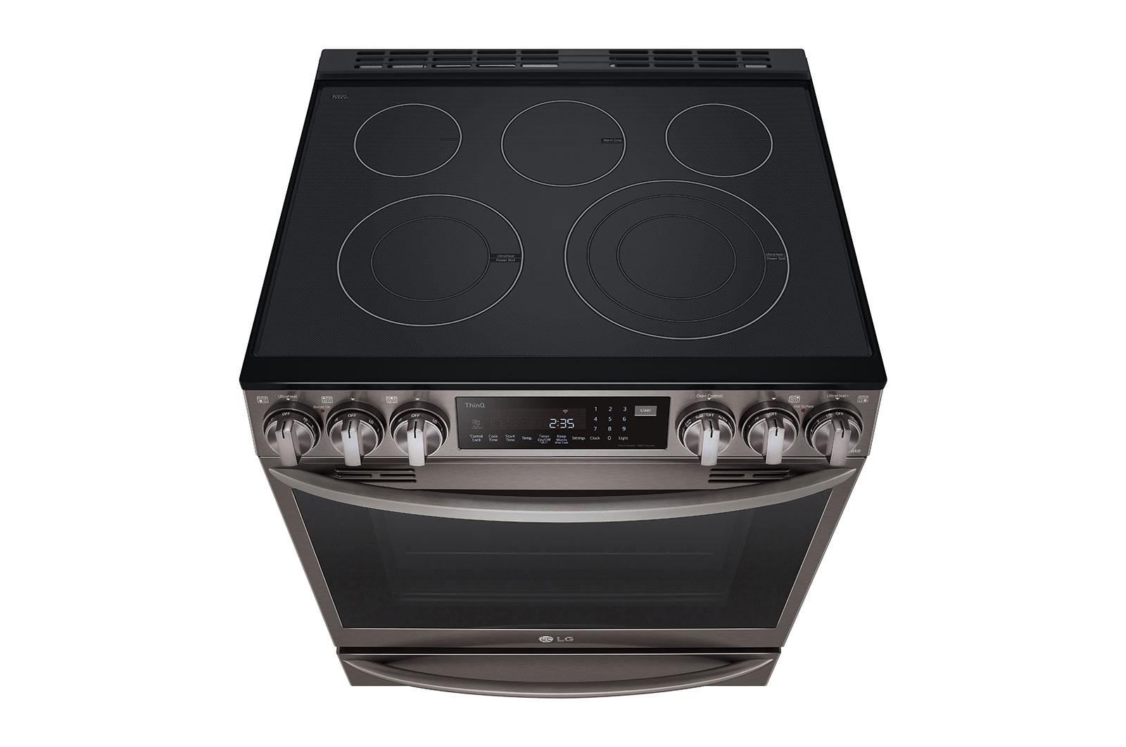 Lg LSEL6337D 6.3 cu. ft. Smart Wi-Fi Enabled ProBake Convection® InstaView™ Electric Slide-in Range with Air Fry - Image 10