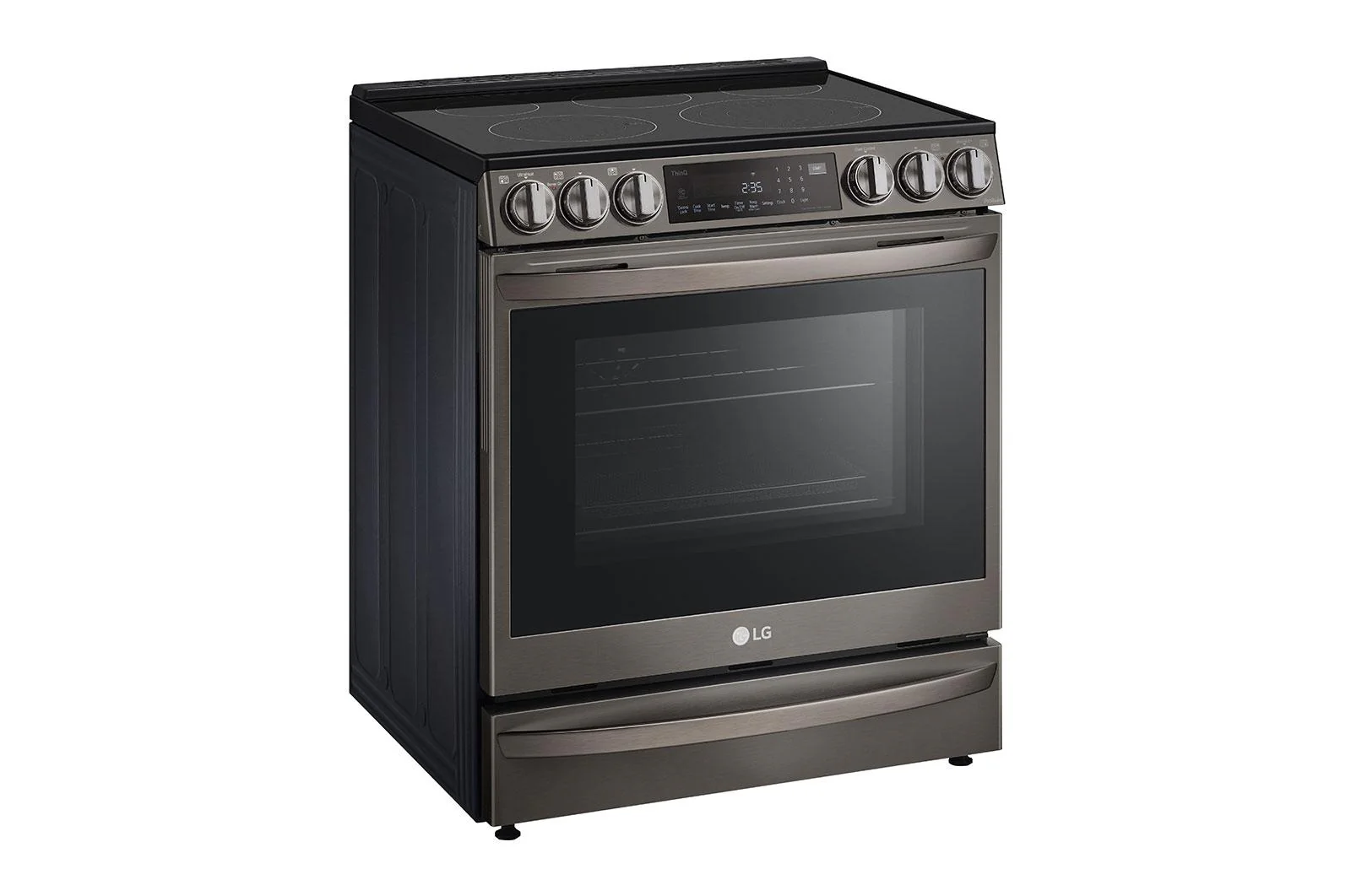Lg LSEL6337D 6.3 cu. ft. Smart Wi-Fi Enabled ProBake Convection® InstaView™ Electric Slide-in Range with Air Fry - Image 3