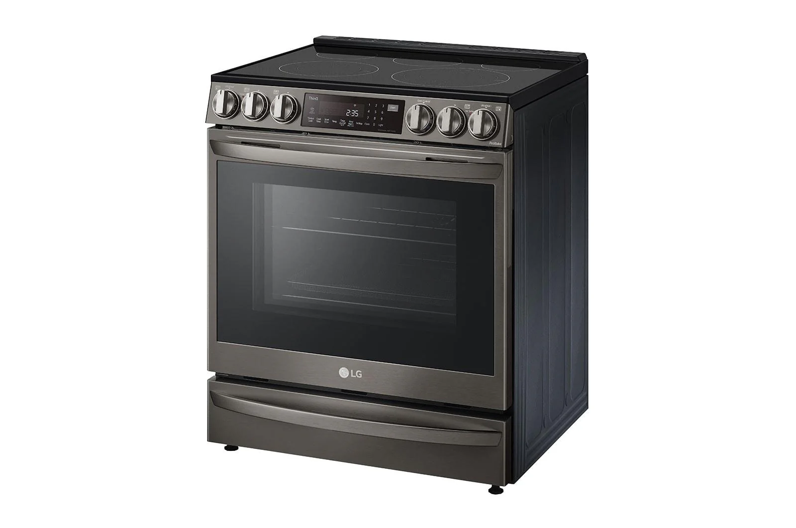 Lg LSEL6337D 6.3 cu. ft. Smart Wi-Fi Enabled ProBake Convection® InstaView™ Electric Slide-in Range with Air Fry - Image 4