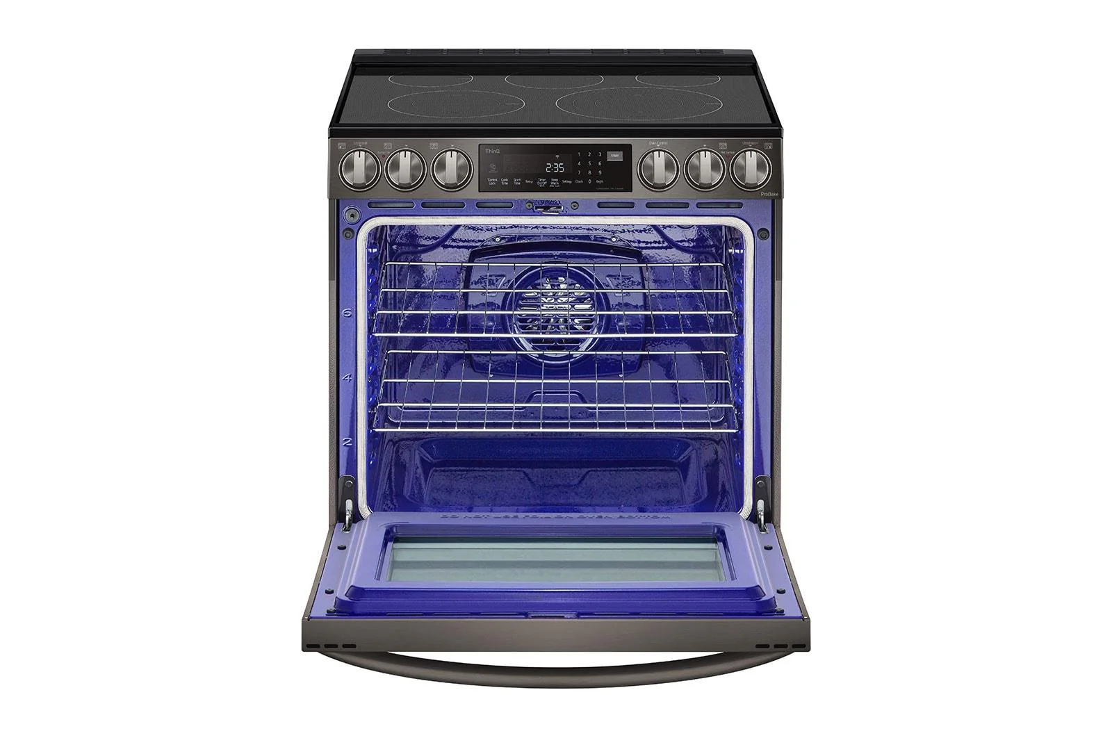 Lg LSEL6337D 6.3 cu. ft. Smart Wi-Fi Enabled ProBake Convection® InstaView™ Electric Slide-in Range with Air Fry - Image 6