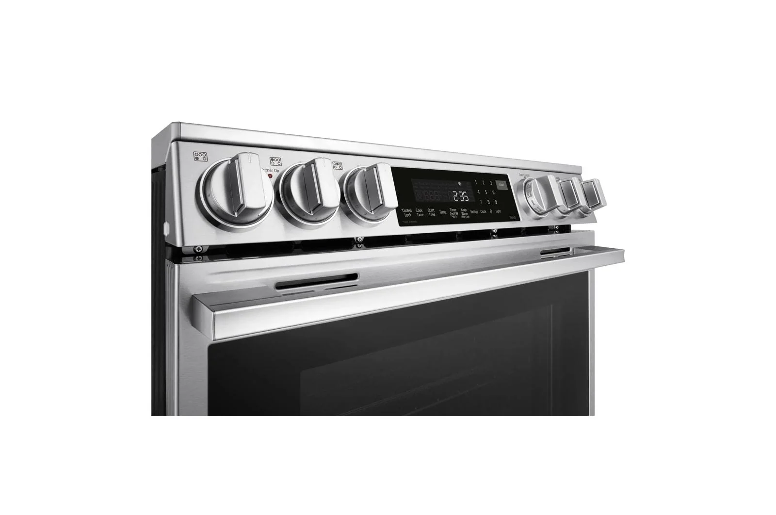 Lg LSEL6337XE 6.3 cu. ft. Smart Electric Slide-in Range with InstaView®, ProBake Convection®, and Air Fry - Image 11