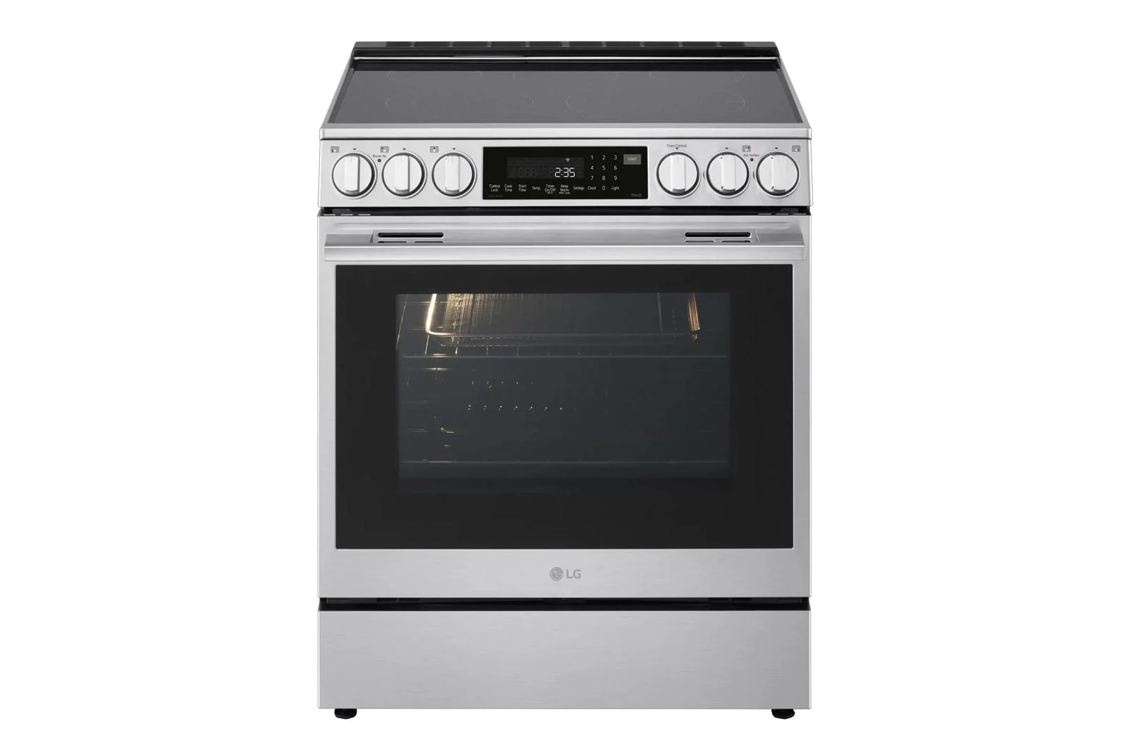 Lg LSEL6337XE 6.3 cu. ft. Smart Electric Slide-in Range with InstaView®, ProBake Convection®, and Air Fry - Image 4