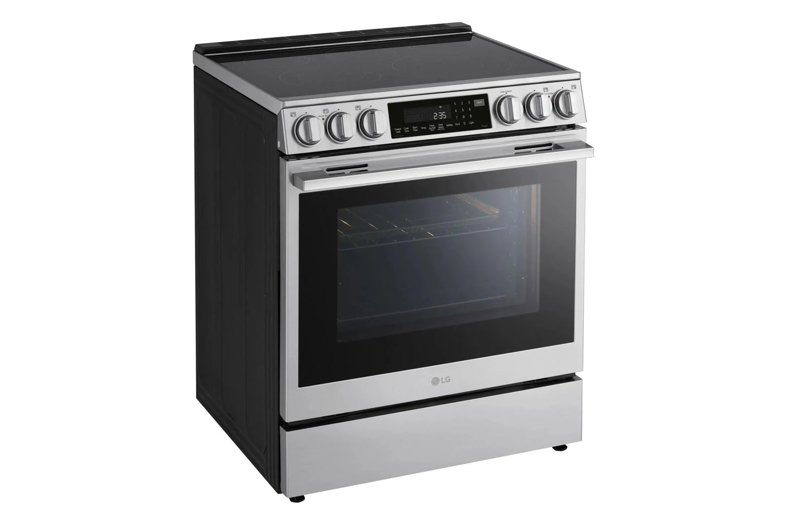 Lg LSEL6337XE 6.3 cu. ft. Smart Electric Slide-in Range with InstaView®, ProBake Convection®, and Air Fry - Image 5
