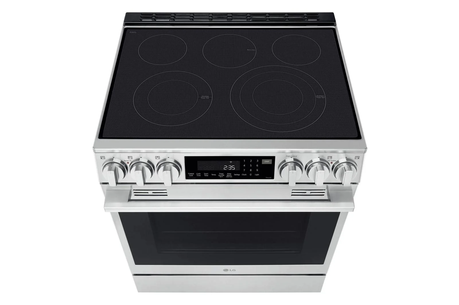 Lg LSEL6337XE 6.3 cu. ft. Smart Electric Slide-in Range with InstaView®, ProBake Convection®, and Air Fry - Image 7