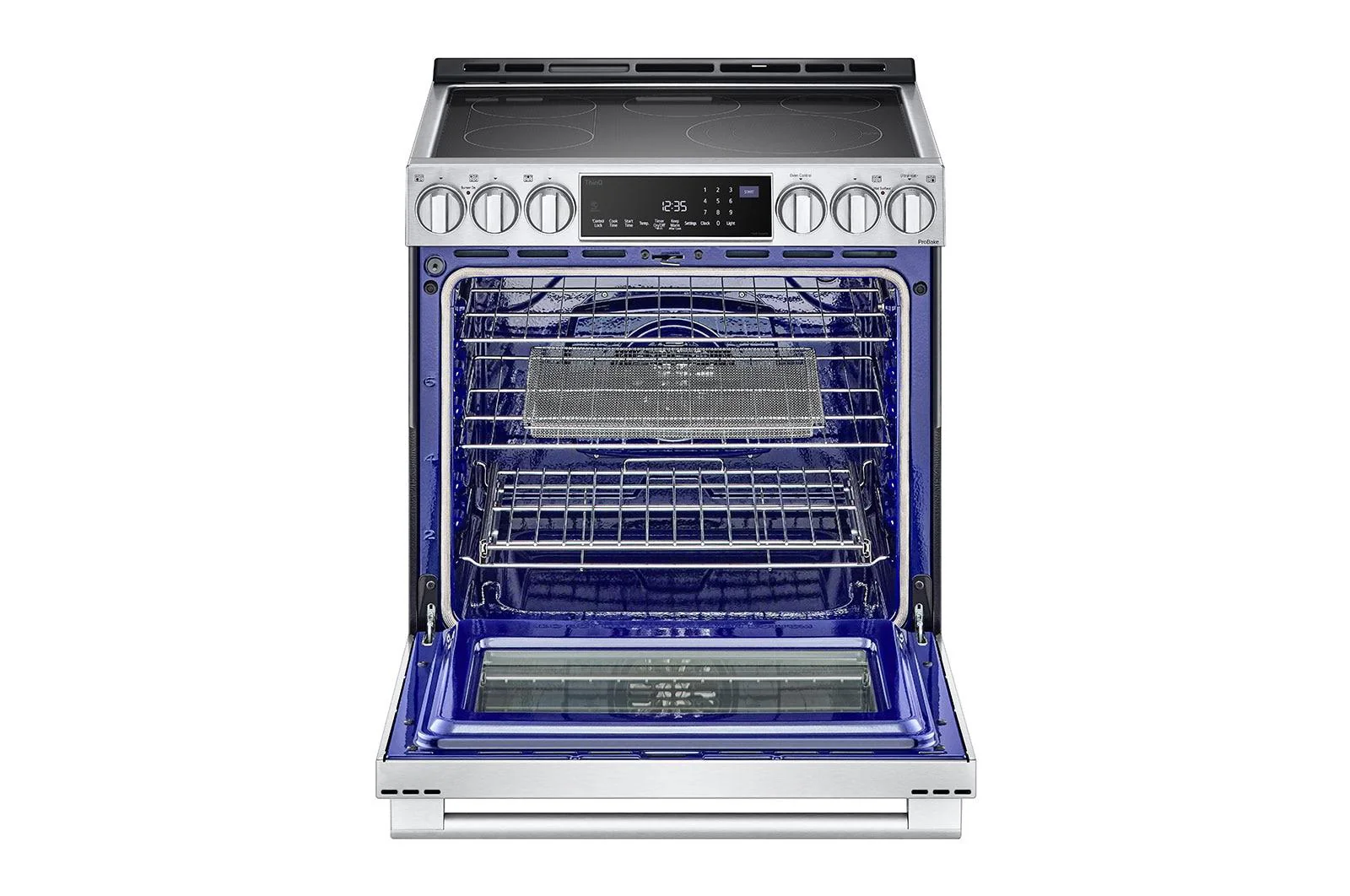 LSES6338F LG STUDIO 6.3 cu. ft. InstaView® Electric Slide-in Range with ProBake Convection® and Air Fry - Image 5