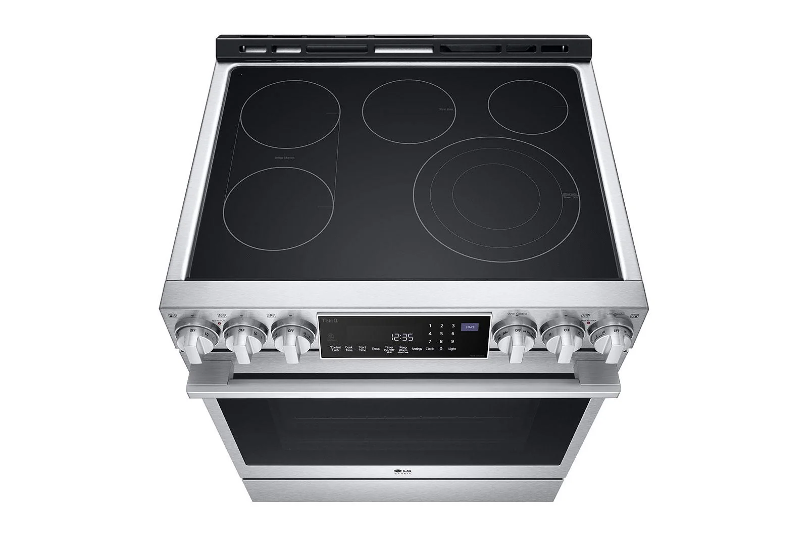 LSES6338F LG STUDIO 6.3 cu. ft. InstaView® Electric Slide-in Range with ProBake Convection® and Air Fry - Image 8