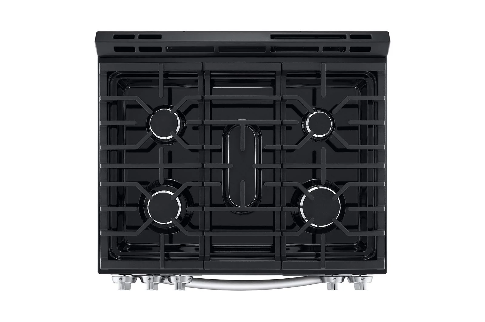 Lg LSGL5831F 5.8 cu. ft. Gas Single OvenSlide-in Range, EasyClean® plus Self Clean, ThinQ™, Printproof™ StainlessSteel - Image 10