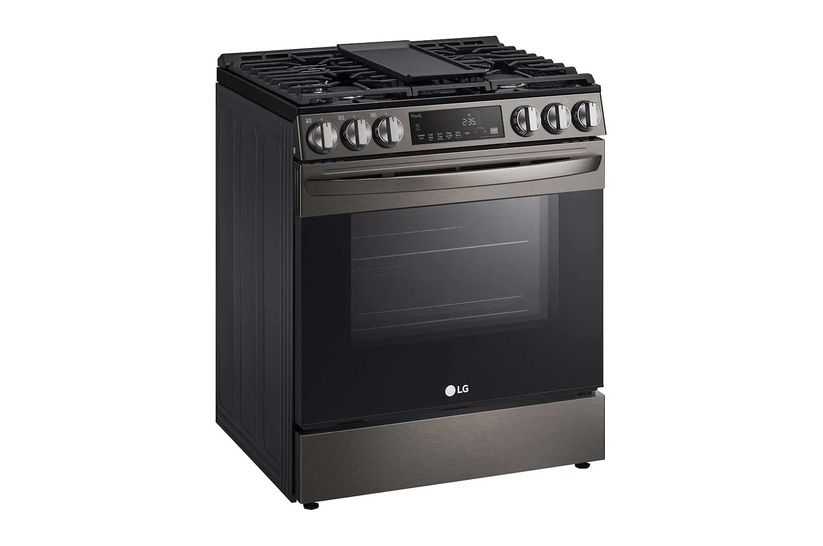 Lg LSGL5833D 5.8 cu ft. Smart Wi-Fi Enabled Fan Convection Gas Slide-in Range with Air Fry & EasyClean® - Image 4