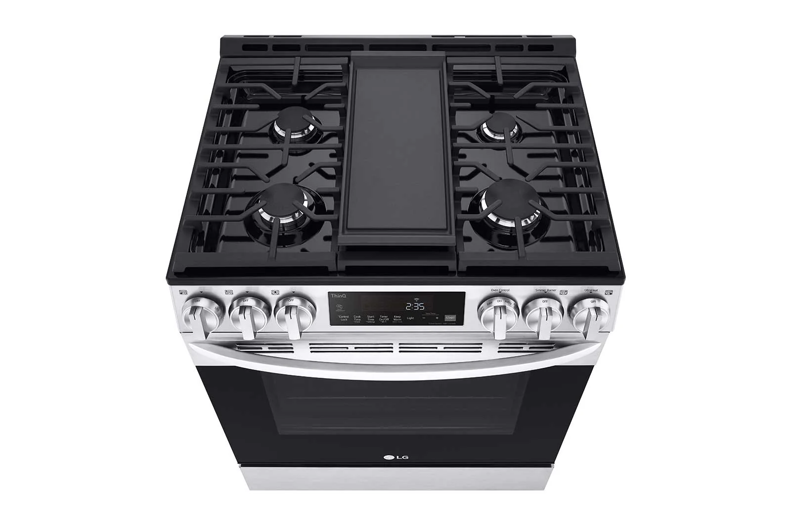 Lg LSGL5833F 5.8 cu. ft. Smart Wi-Fi Enabled Fan Convection Gas Slide-in Range with Air Fry & EasyClean® - Image 12
