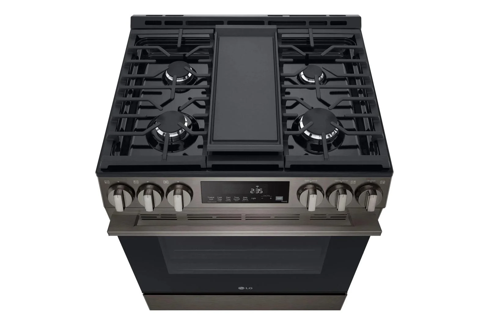 Lg LSGL5833Z 5.8 cu. ft. Smart Gas Slide-in Range with Convection, Air Fry and EasyClean® - Image 12