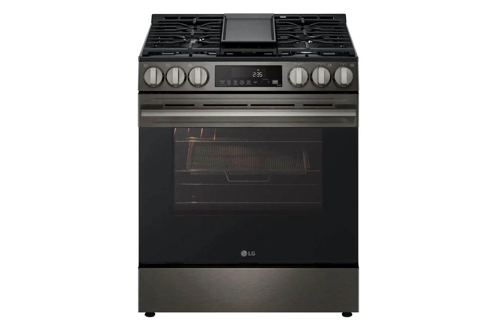 Lg LSGL5833Z 5.8 cu. ft. Smart Gas Slide-in Range with Convection, Air Fry and EasyClean® - Image 6