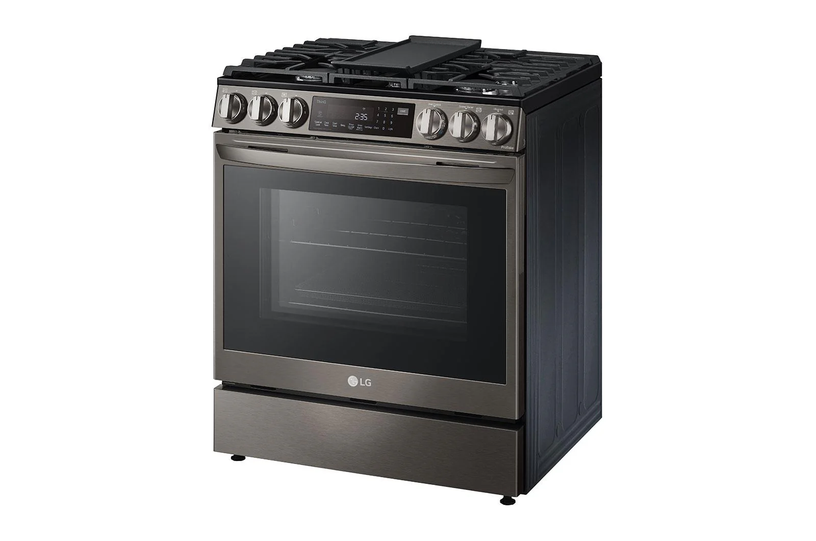 Lg LSGL6335D 6.3 cu. ft. Smart Wi-Fi Enabled ProBake Convection® InstaView® Gas Slide-In Range with Air Fry - Image 4