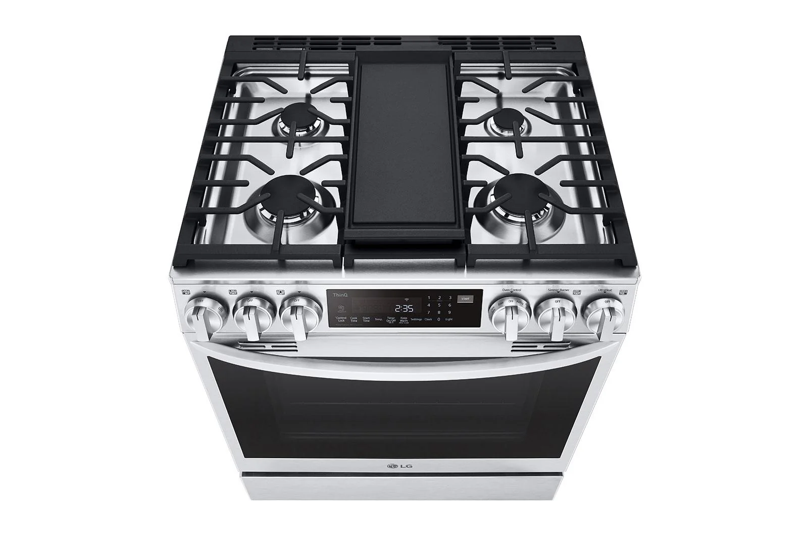 Lg LSGL6335F 6.3 cu. ft. Smart Wi-Fi Enabled ProBake Convection® InstaView® Gas Slide-In Range with Air Fry - Image 10