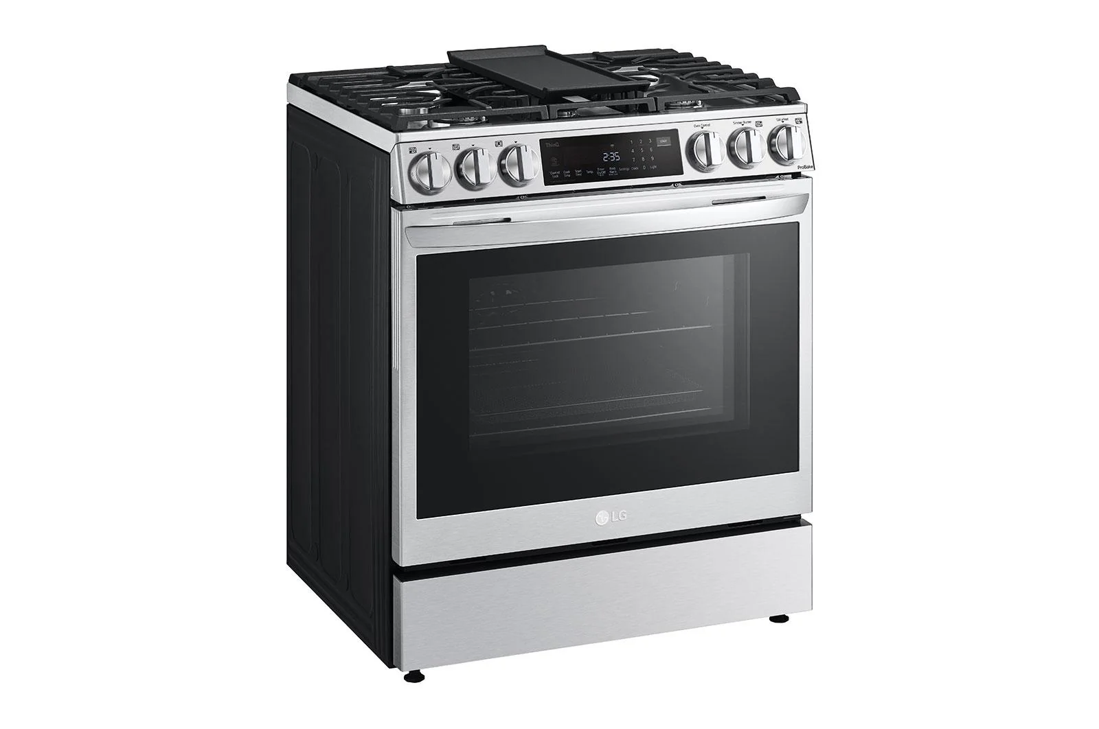 Lg LSGL6335F 6.3 cu. ft. Smart Wi-Fi Enabled ProBake Convection® InstaView® Gas Slide-In Range with Air Fry - Image 3
