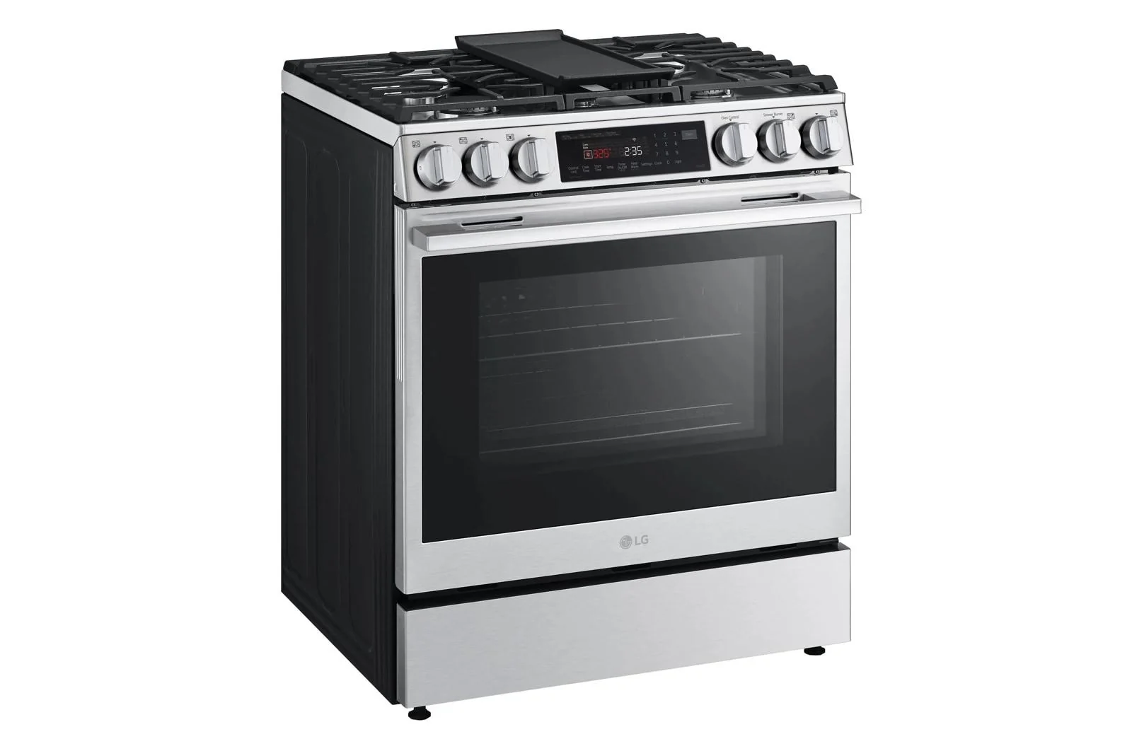 Lg LSGL6335X 6.3 cu ft. Smart Gas Slide-In Range ProBake Convection® InstaView®, and Air Fry - Image 4