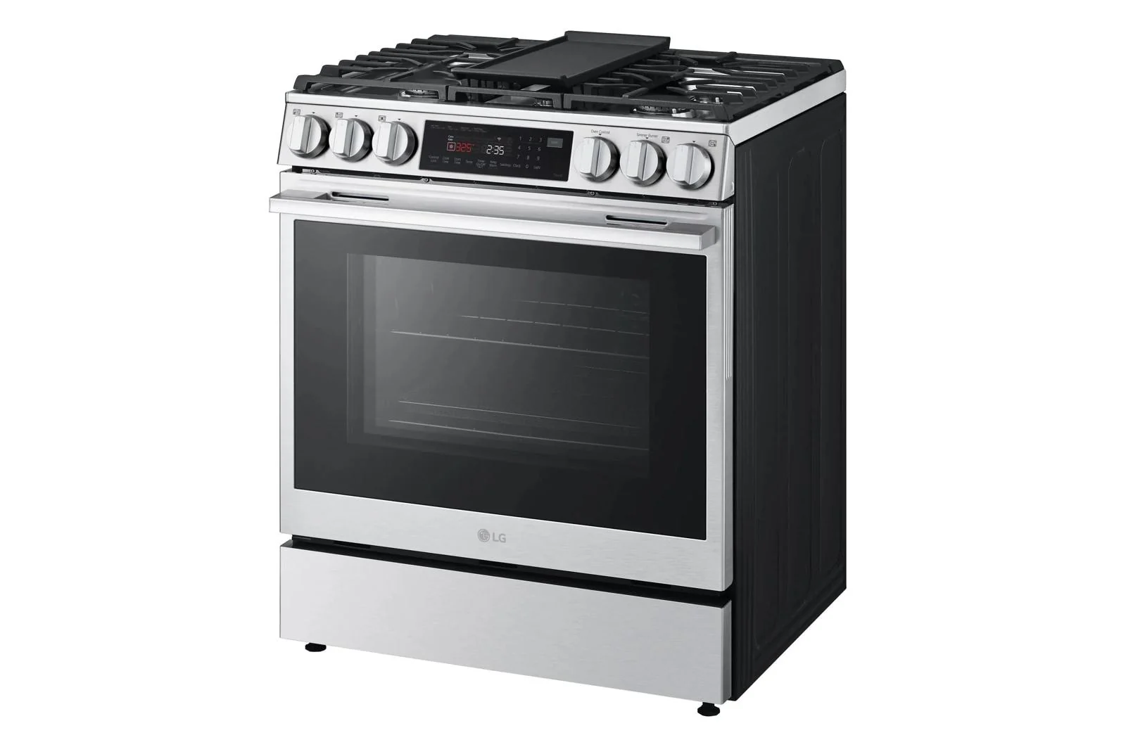 Lg LSGL6335X 6.3 cu ft. Smart Gas Slide-In Range ProBake Convection® InstaView®, and Air Fry - Image 5