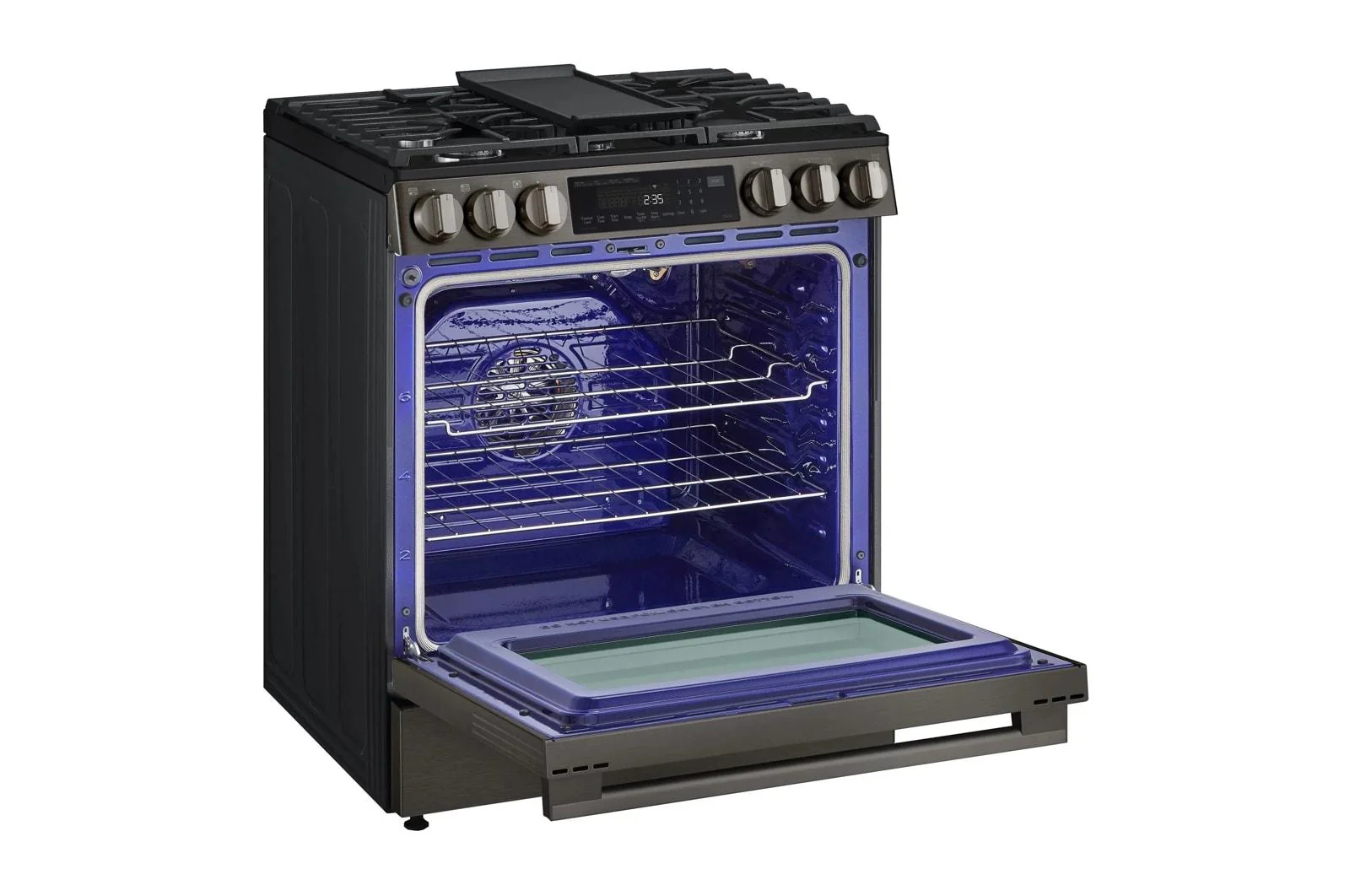 Lg LSGL6335Z 6.3 cu ft. Smart Gas Slide-In Range with ProBake Convection® InstaView®, and Air Fry - Image 14