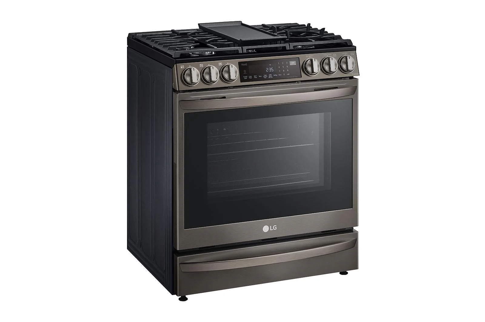 Lg LSGL6337D 6.3 cu. ft. Smart Wi-Fi Enabled ProBake Convection® InstaView™ Gas Slide-in Range with Air Fry - Image 3
