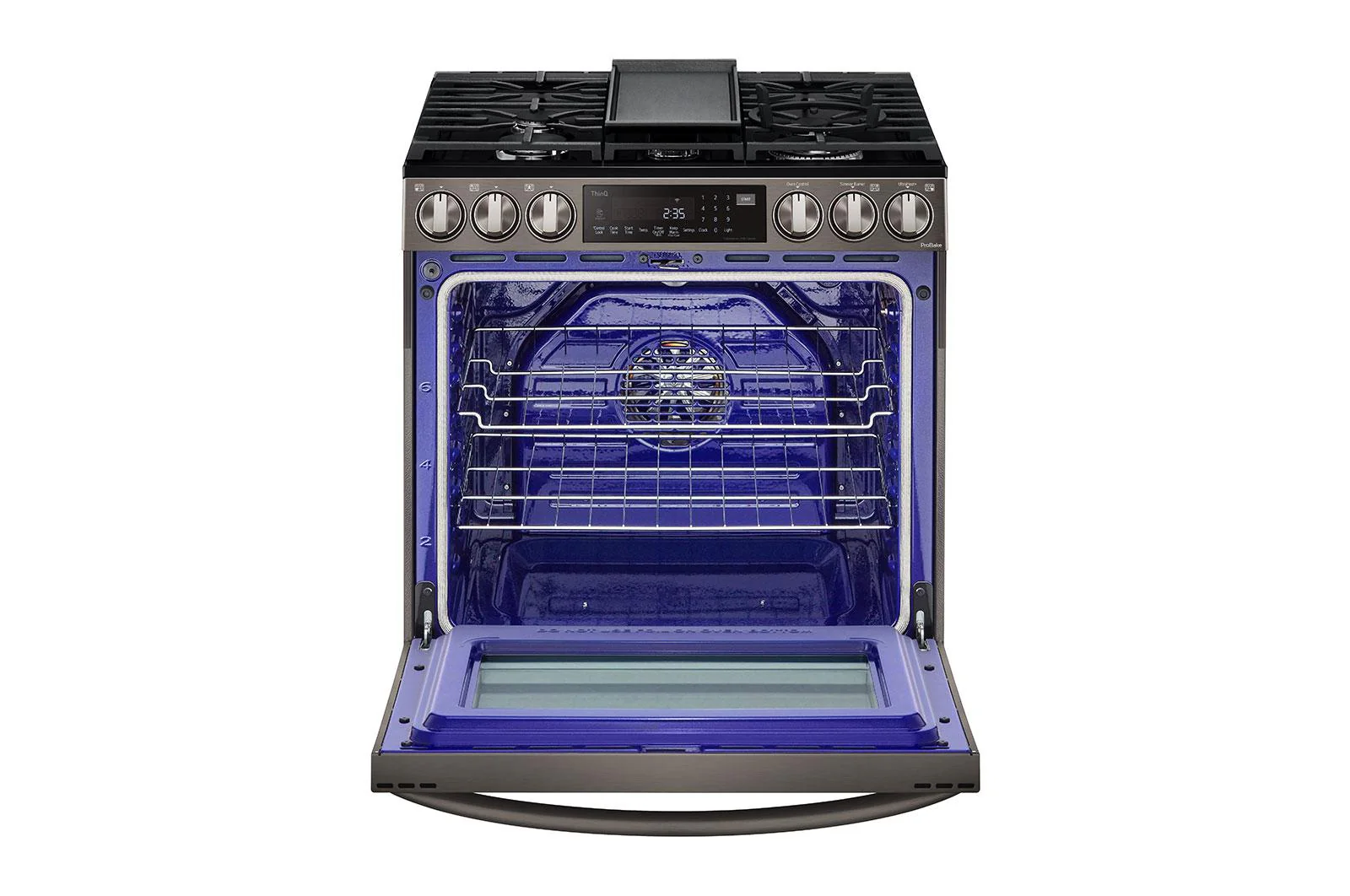 Lg LSGL6337D 6.3 cu. ft. Smart Wi-Fi Enabled ProBake Convection® InstaView™ Gas Slide-in Range with Air Fry - Image 6