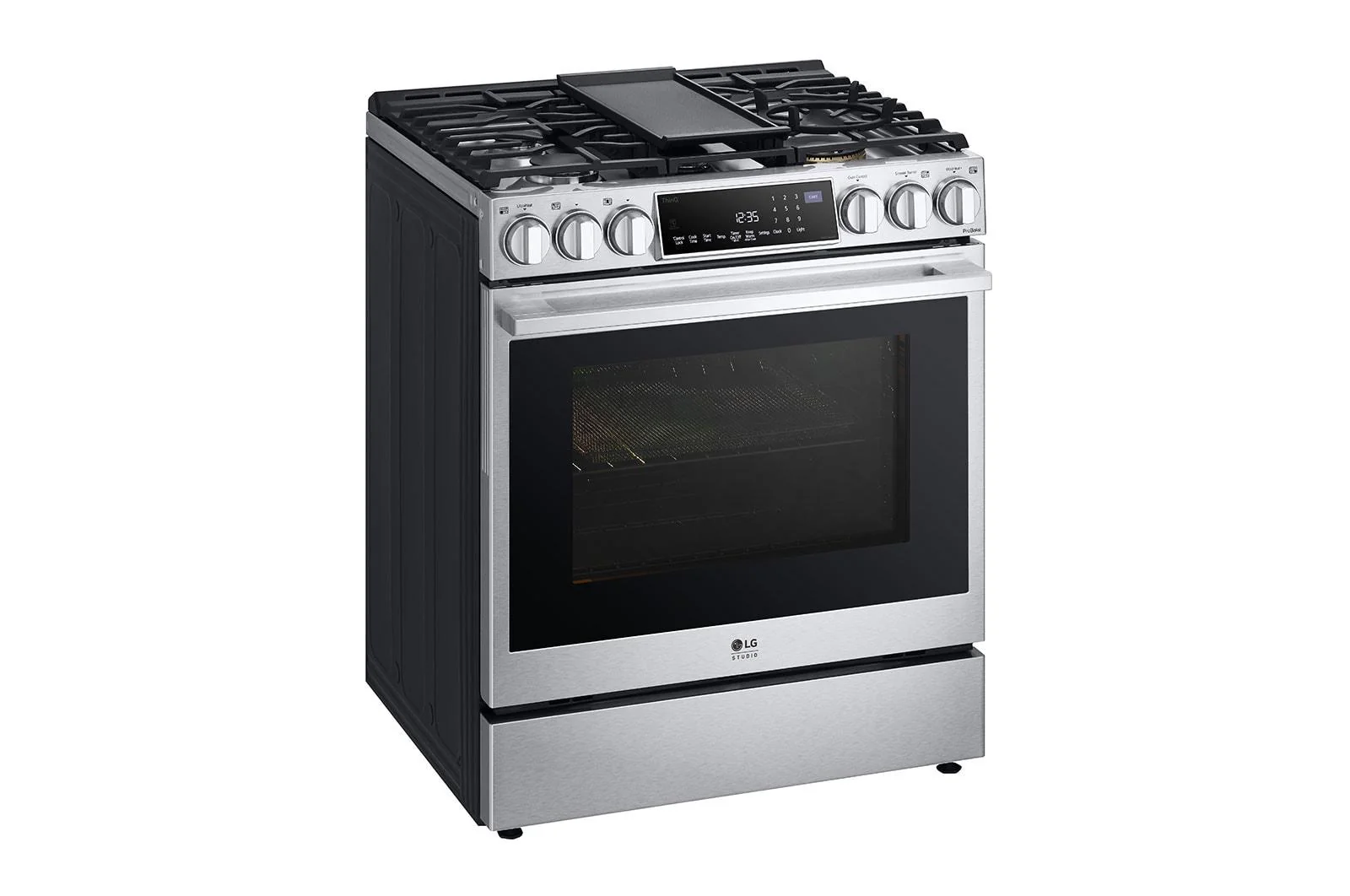 LSGS6338F LG STUDIO 6.3 cu. ft. InstaView® Gas Slide-in Range with ProBake Convection® and Air Fry - Image 4