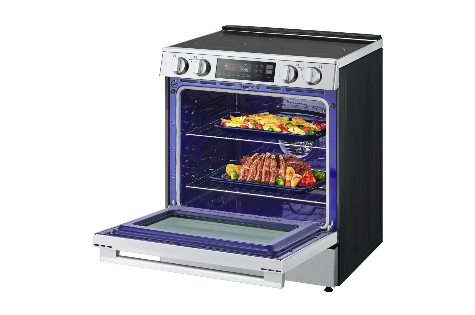 Lg LSIL6334XE 6.3 cu. ft. Smart Induction Slide-In Range with ProBake Convection® and Air Fry - Image 8