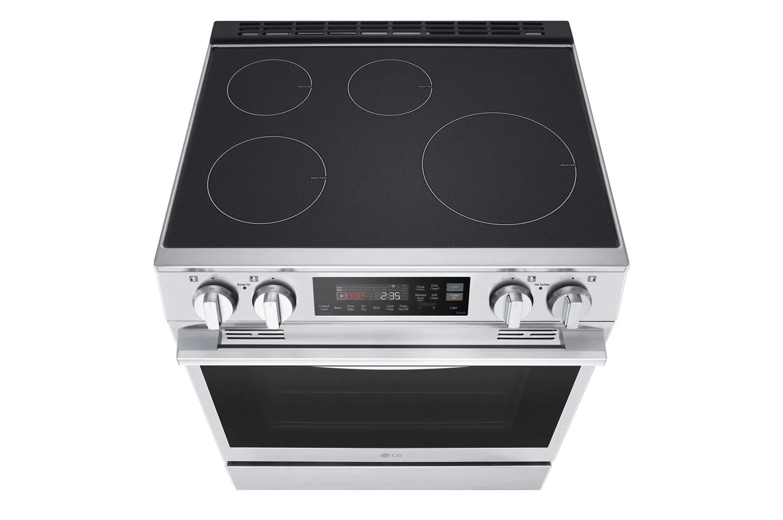 Lg LSIL6334XE 6.3 cu. ft. Smart Induction Slide-In Range with ProBake Convection® and Air Fry - Image 9