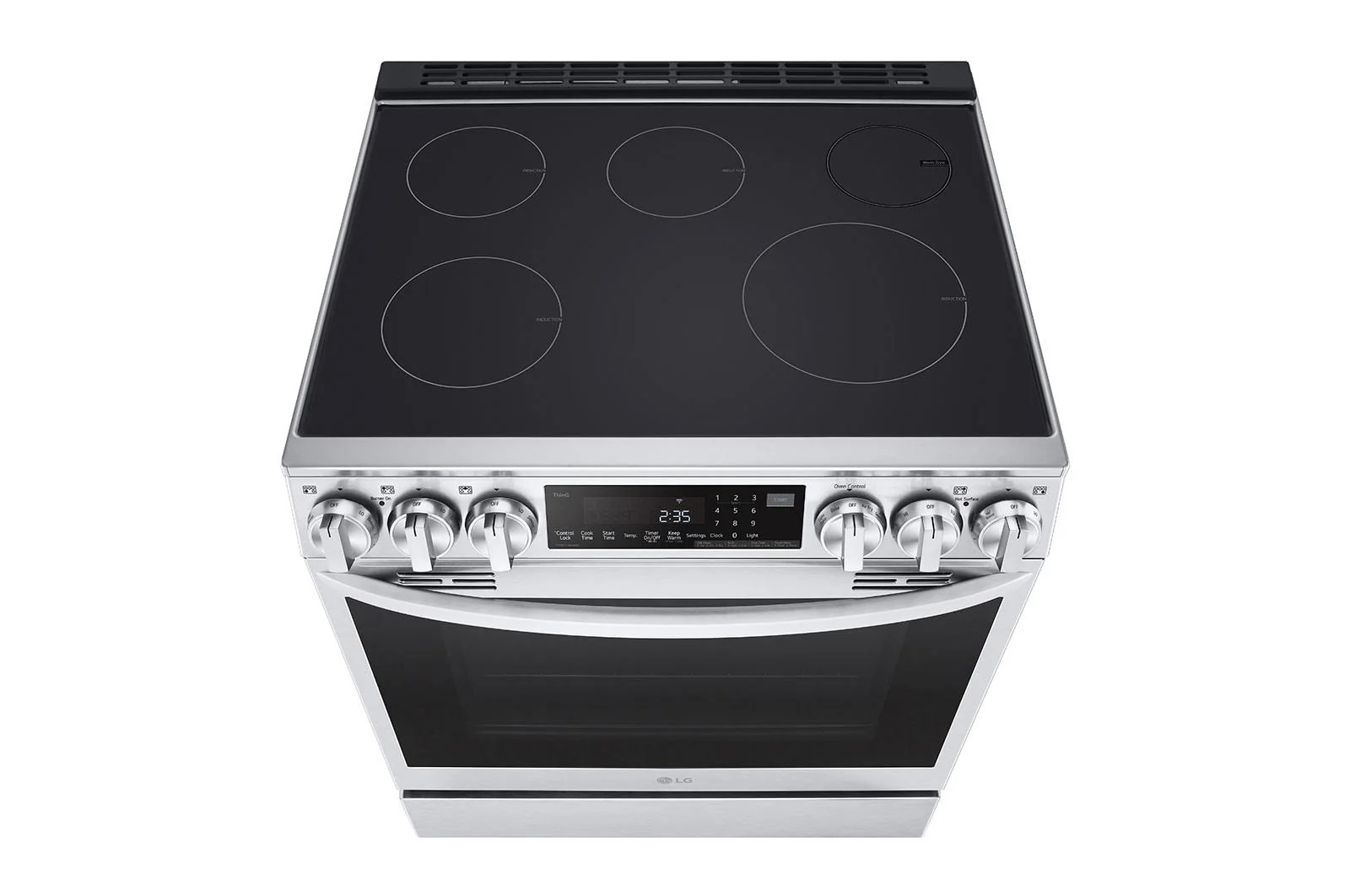 Lg 6.3 cu. ft. Smart Induction Slide-in Range with InstaView®, ProBake Convection®, Air Fry, and Air Sous Vide - Image 9