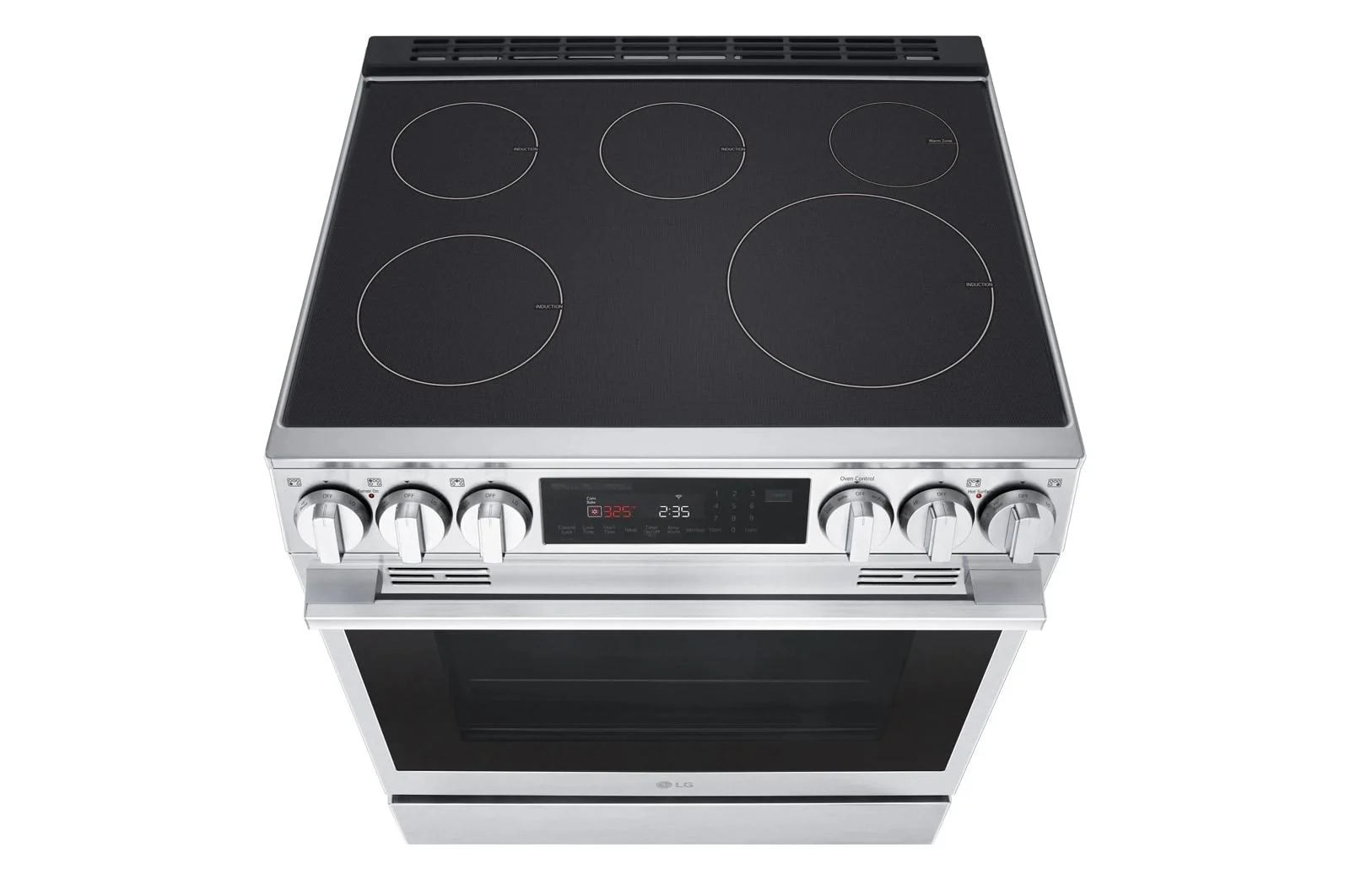 Lg LSIL6336XE 6.3 cu. ft. Smart Induction Slide-In Range with InstaView®, ProBake Convection®, Air Fry, and Air Sous Vide - Image 10