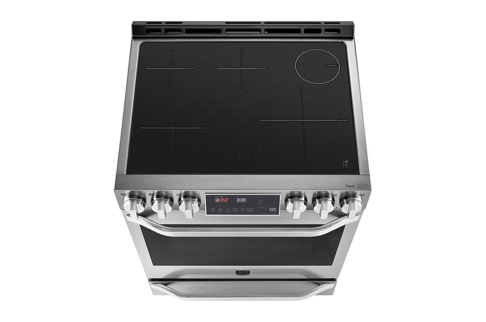 LG STUDIO 6.3 cu. ft. Induction Slide-in Range with ProBake Convection® and EasyClean® - Image 8