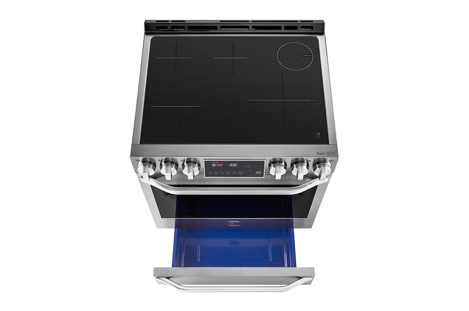 LG STUDIO 6.3 cu. ft. Induction Slide-in Range with ProBake Convection® and EasyClean® - Image 9