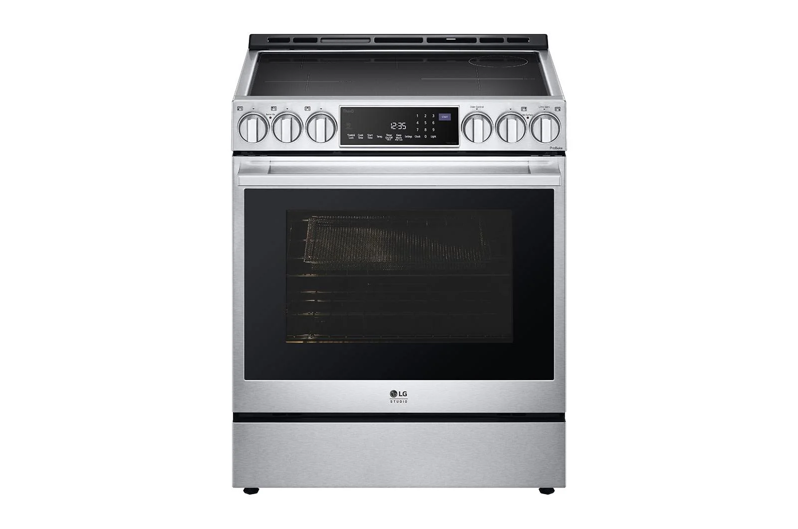 LG STUDIO 6.3 cu. ft. InstaView® Induction Slide-in Range with Air Fry and Air Sous Vide - Image 2