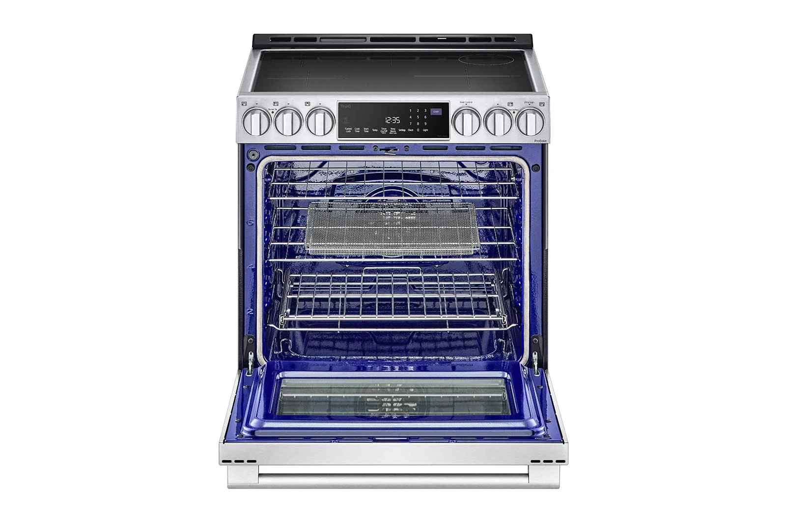 LG STUDIO 6.3 cu. ft. InstaView® Induction Slide-in Range with Air Fry and Air Sous Vide - Image 3