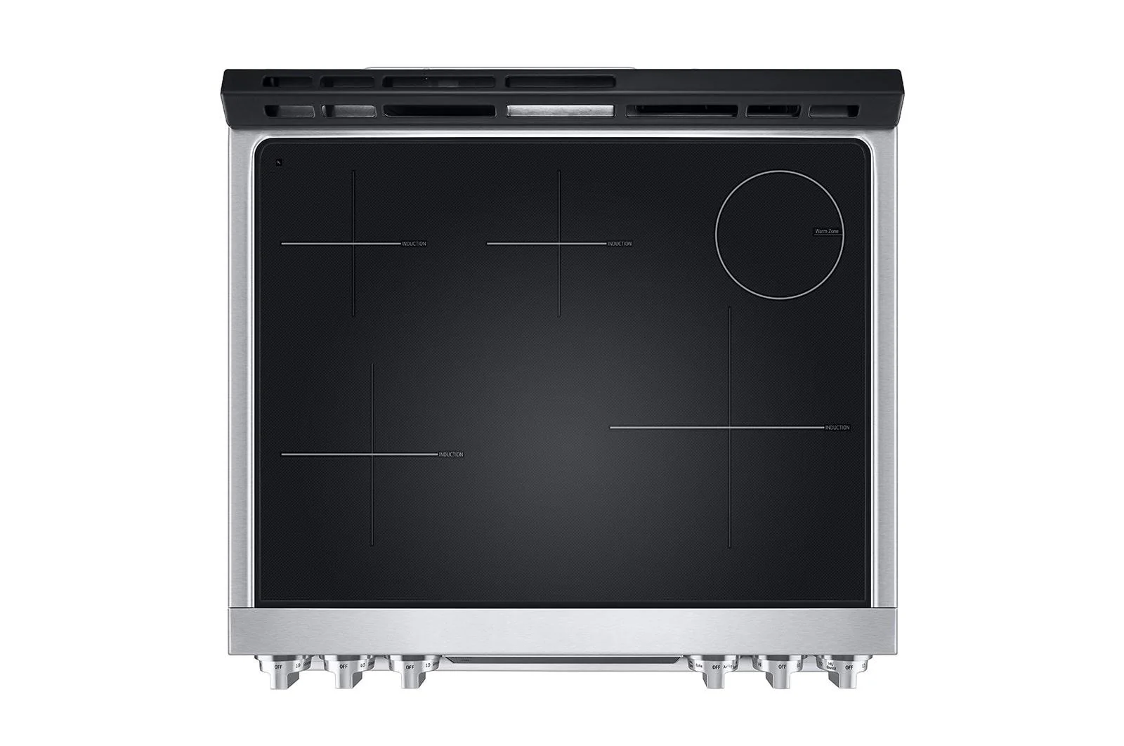 LG STUDIO 6.3 cu. ft. InstaView® Induction Slide-in Range with Air Fry and Air Sous Vide - Image 5