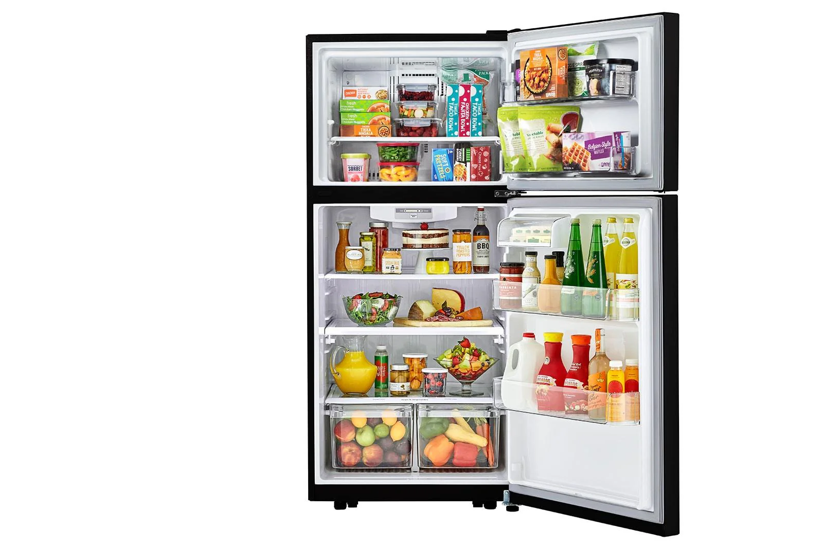 Lg LTCS20020B 20 cu. ft. Top Freezer Refrigerator - Image 11