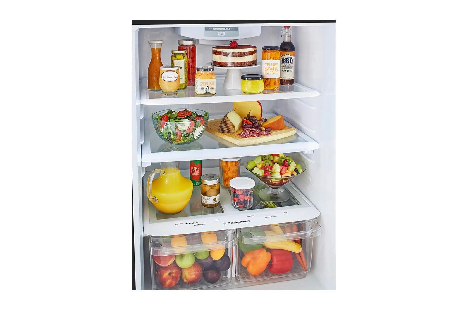 Lg LTCS20020B 20 cu. ft. Top Freezer Refrigerator - Image 5