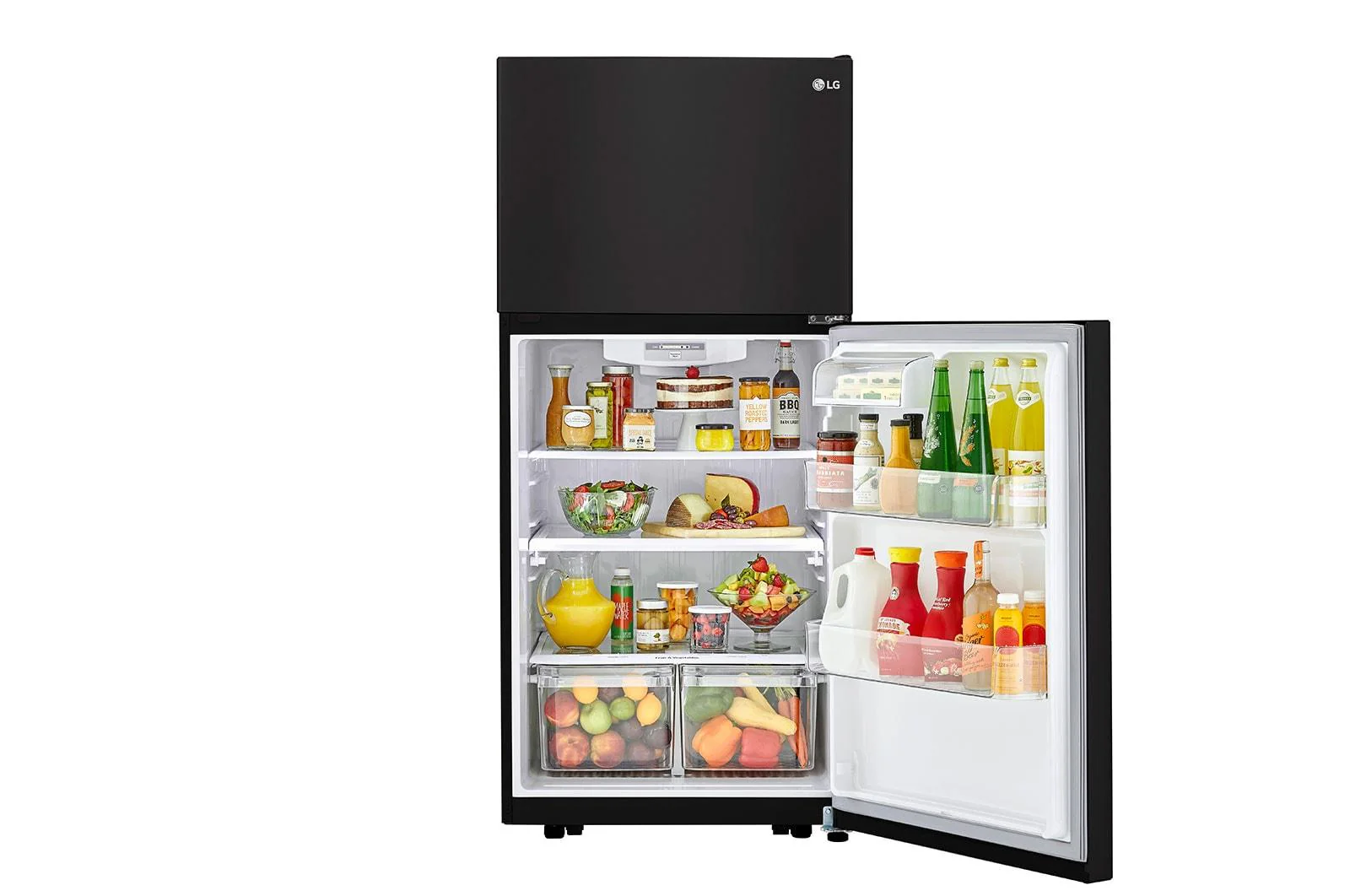 Lg LTCS20020B 20 cu. ft. Top Freezer Refrigerator - Image 7