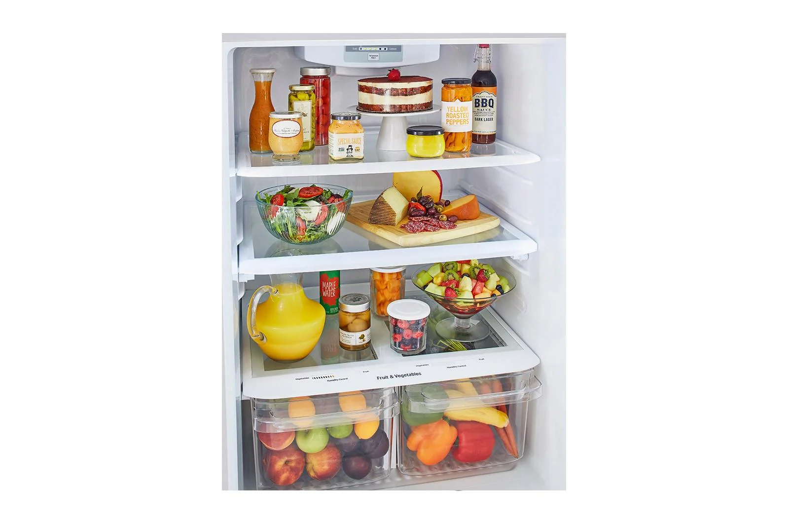 Lg LTCS20020W 20 cu. ft. Top Freezer Refrigerator - Image 4