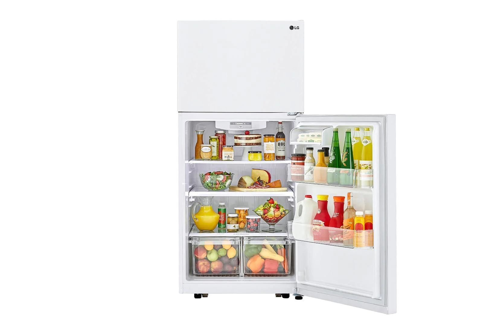 Lg LTCS20020W 20 cu. ft. Top Freezer Refrigerator - Image 6