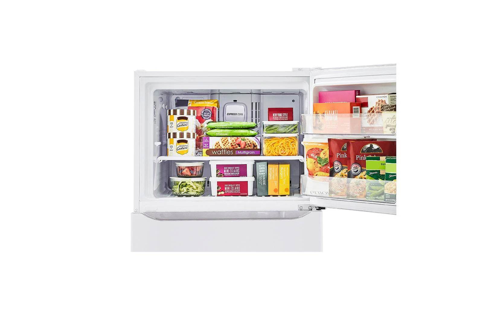 Lg LTCS20020W 20 cu. ft. Top Freezer Refrigerator - Image 7