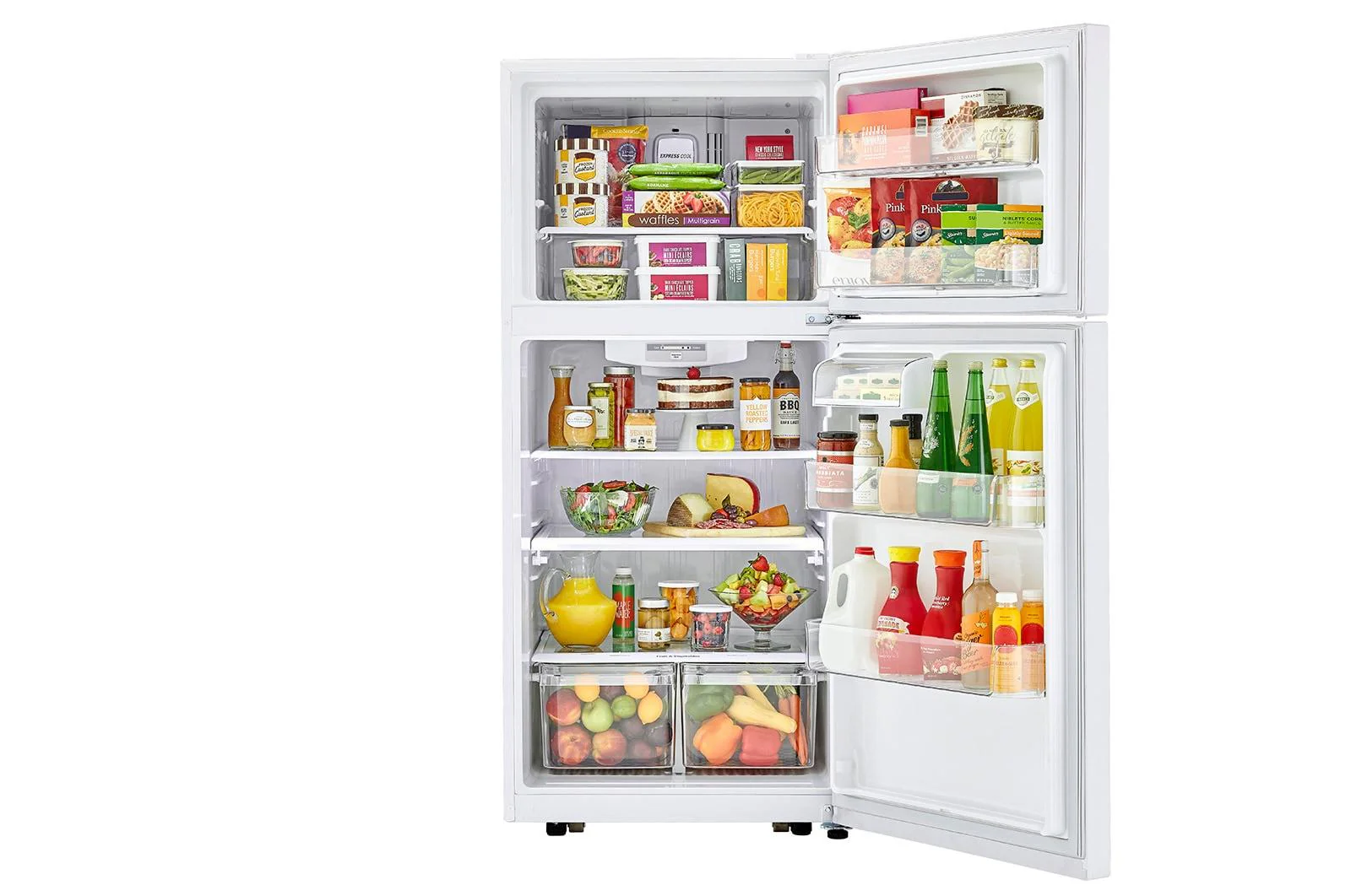 Lg LTCS20020W 20 cu. ft. Top Freezer Refrigerator - Image 9