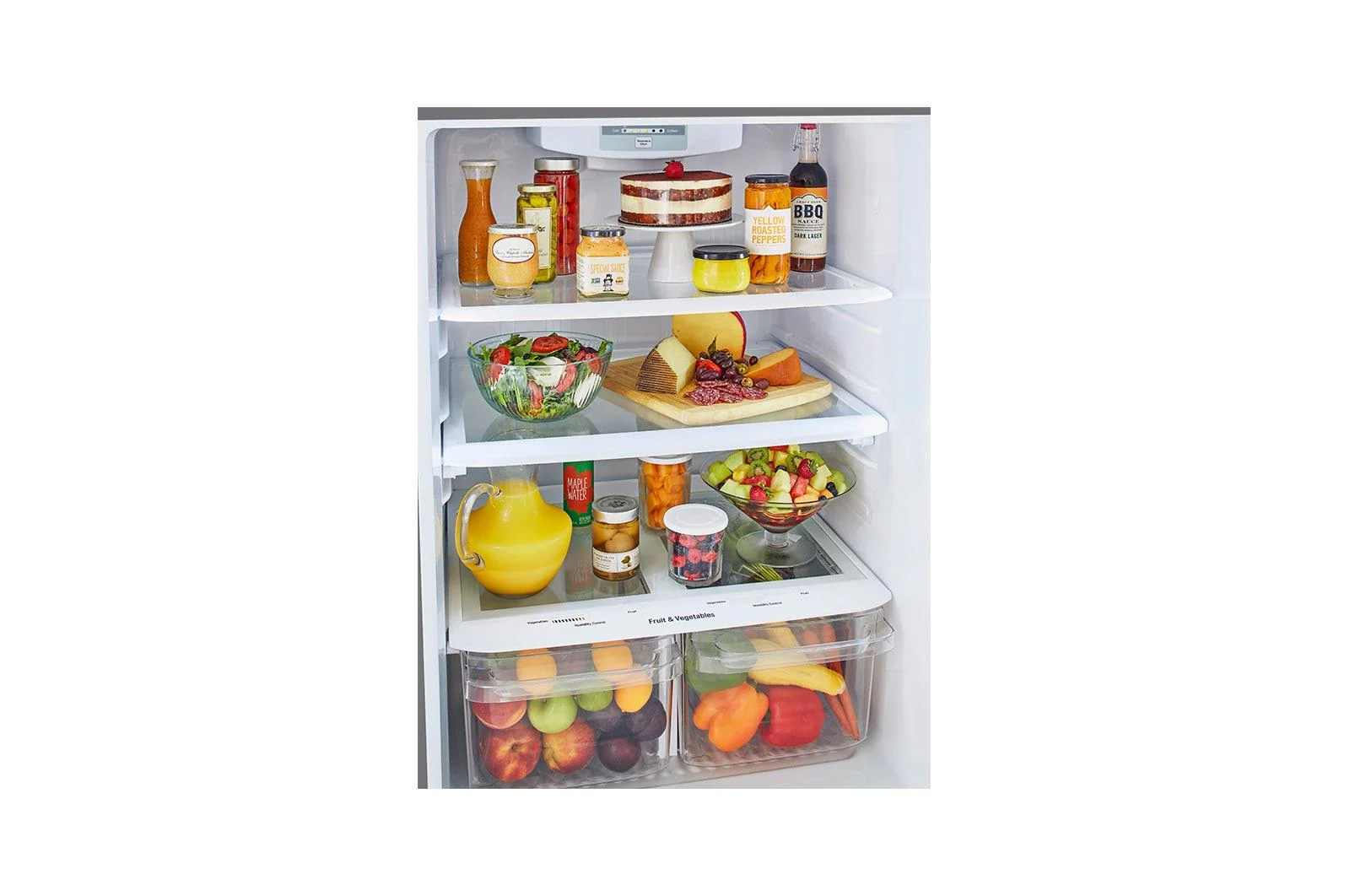 Lg LTCS20030S 20 cu. ft. Top Freezer Refrigerator - Image 4