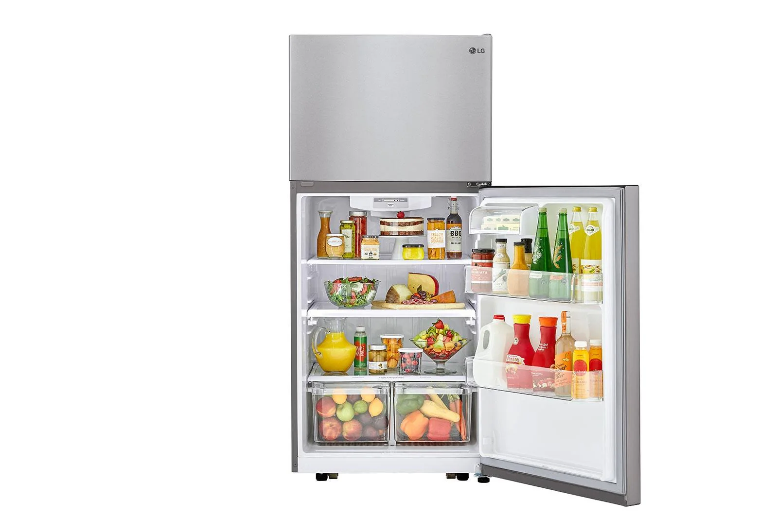 Lg LTCS20030S 20 cu. ft. Top Freezer Refrigerator - Image 6