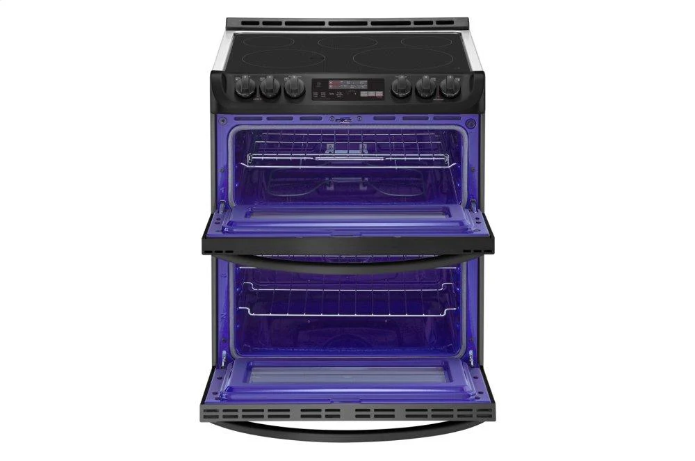 Lg LTE4815BM 7.3 cu. ft. Smart wi-fi Enabled Electric Double Oven Slide-In Range with ProBake Convection® and EasyClean® - Image 7